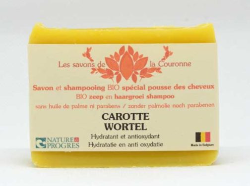 Savon & shampooing à la Carotte