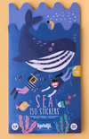 150 stickers La mer