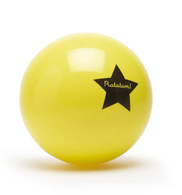 Le Ballon Jaune uni 15 cm Ratatam