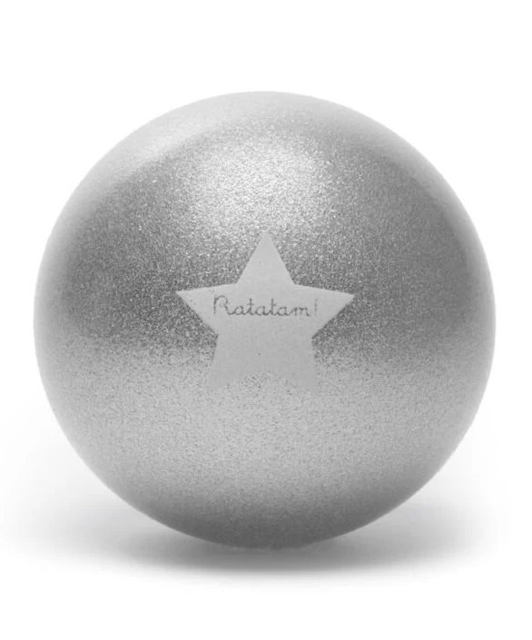 Le Ballon paillettes Argenté 15 cm Ratatam