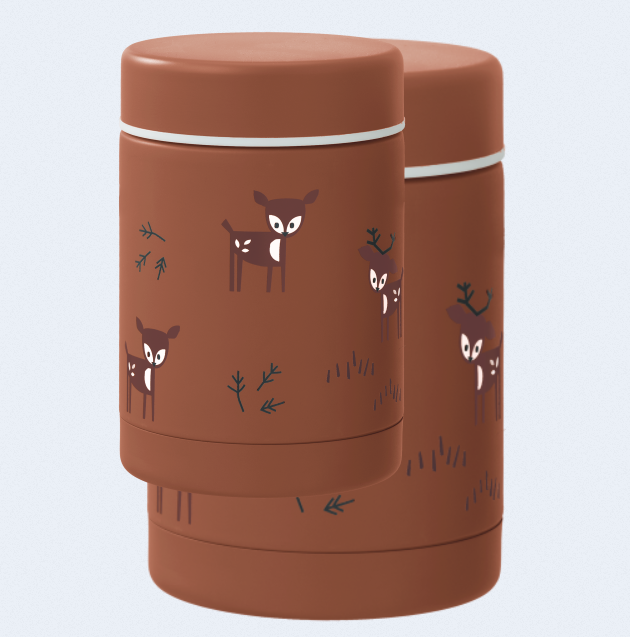 Food Jar Isotherme Deer Amber Brown Fresk