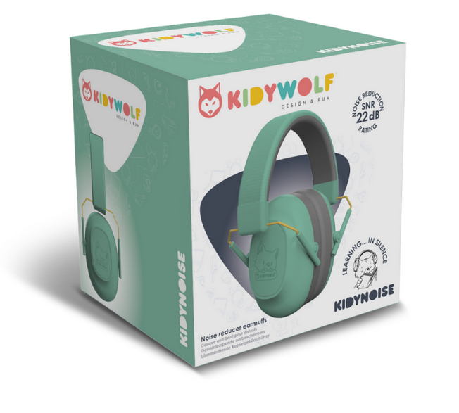 Casque anti-bruit pour enfants Vert