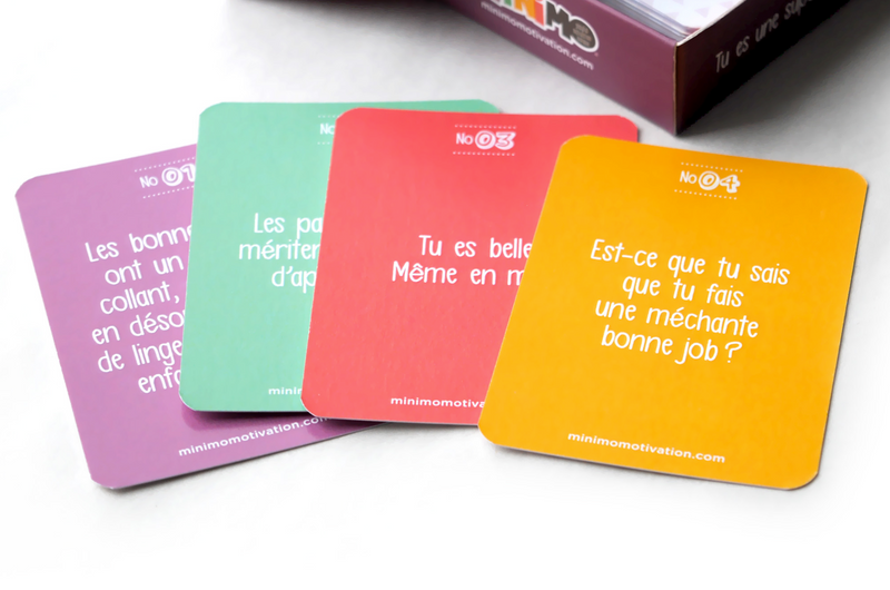 52 cartes réconfort pour super maman