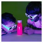 Bouteille sensorielle Glow in the dark Float Pink