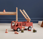 Kid's Concept Camion de pompiers en bois