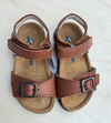 Stabifoot Sandales en cuir Happy camel