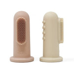 Mushie Finger thoothbrush en silicone