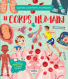 Coffret méga atlas du corps humain  - Atlas, cartes questions/réponses, puzzle 500 pièces