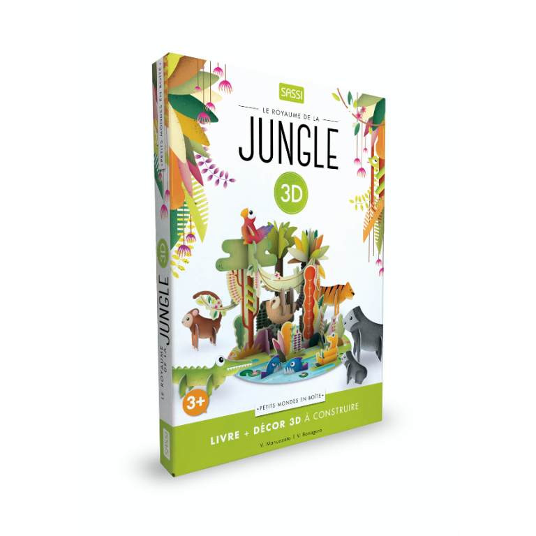Livre et décor - Le royaume de la jungle