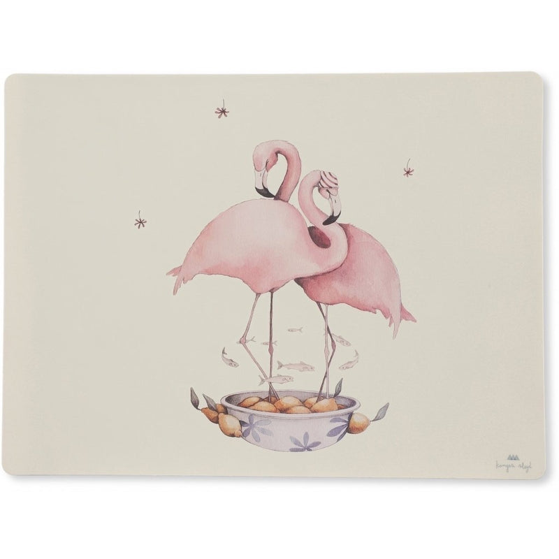 Konges Slojd Silicone Placemat silicone flamingo