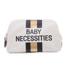 Baby Necessities Off White Stripes black/gold