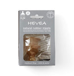Hevea Bottle Nipple Medium Flow (3-24m)