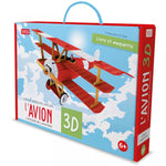 L’avion 3D - Livre et maquette