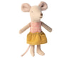 Maileg Little sister mouse in match box
