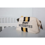 Baby Necessities Off White Stripes black/gold