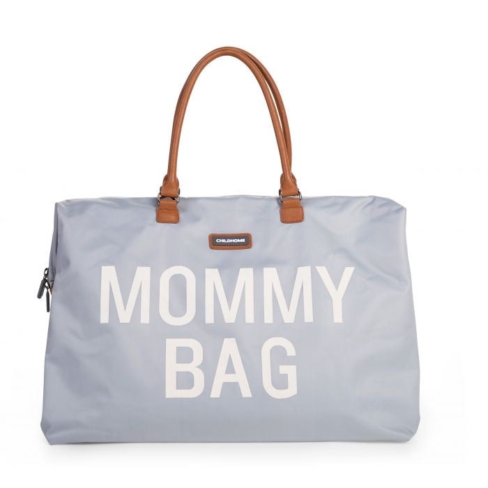 Mommy Bag Grey Off White