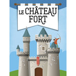 Livre et maquette - Le Château-fort 3D