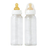 Hevea Baby Glass Bottle 240ml White