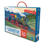 Livre et maquette - La locomotive 3D