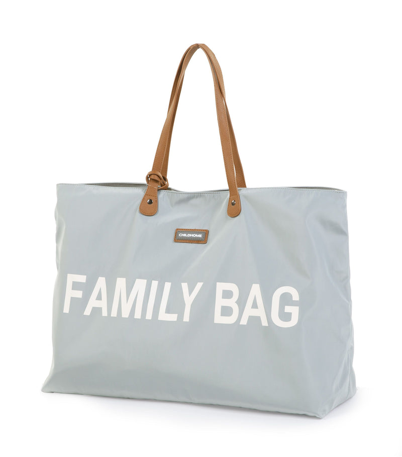 Family Bag Grey Off White