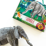 Livre et maquette - L’éléphant 3D