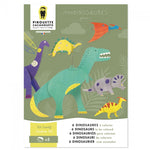 Kit Créatif « Mes dinosaures à colorier »