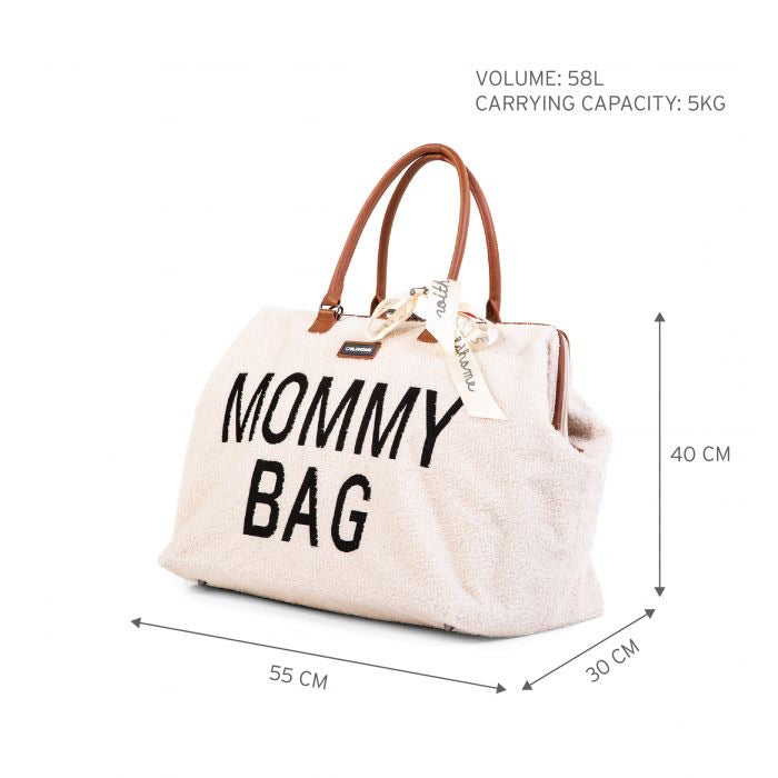 Mommy Bag Teddy Off White