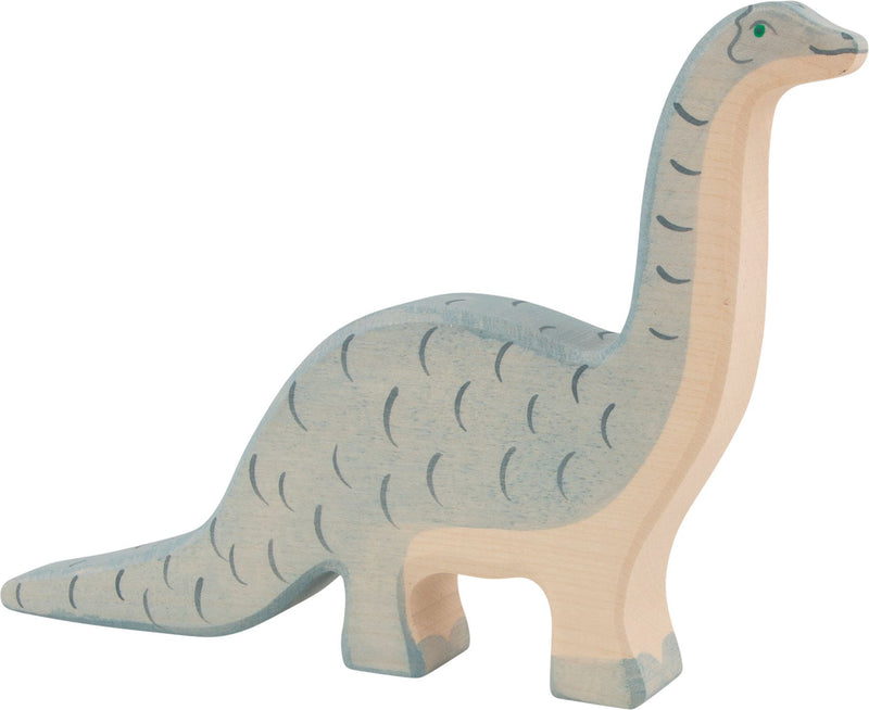 Holztiger Dino Brontosaure